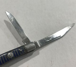 Vintage Imperial /w Crown Folding Two Blade Pocket Knife Penknife or Pen Knife 2