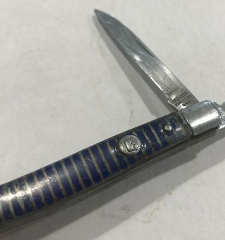 Vintage Imperial /w Crown Folding Two Blade Pocket Knife Penknife or Pen Knife 3
