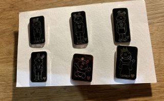 Family Decal Hidden Mickey Disney Pin Set Window Sticker Completer