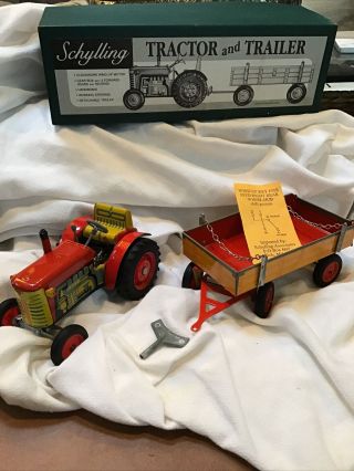 Schylling Tractor And Trailer