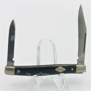 Vintage Diamond Edge Imperial De Usa Stainless Steel Folding Pocket Pen Knife