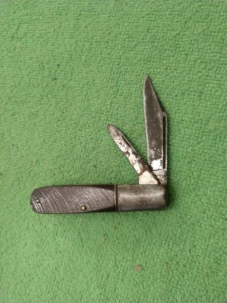 Robeson 521179 Vintage Barlow Usa Pocket Knife