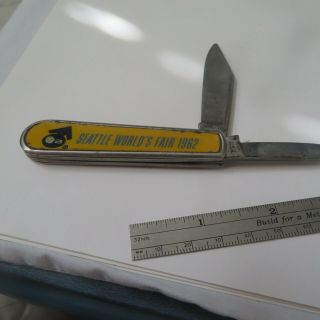 Pocket Knife Colonial 3 " 2 Blade " Seattle World 