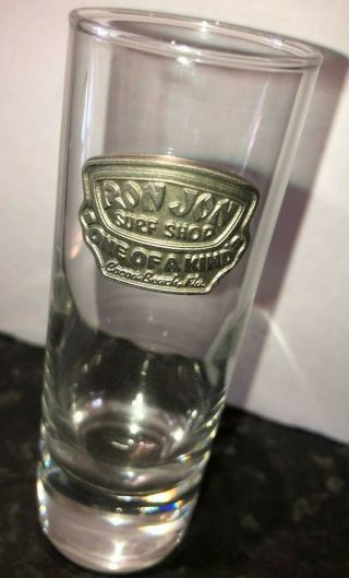 Vintage Collectable Ron Jon Surf Shop Vodka Shot Glass