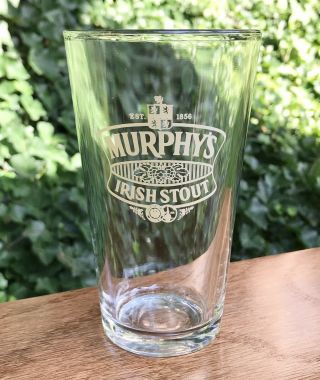 Murphy’s Irish Stout Beer Pint Glass