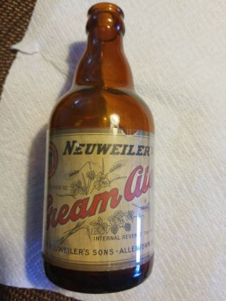 Neuweiler Cream Ale 12 Oz,  Stubby.  Irtp Label