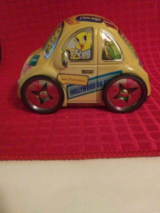 Vintage Tin Friction Toy Car Volkswagen Made In China
