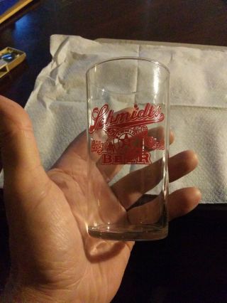 Schmidts City Club Beer Glass St Paul Mn