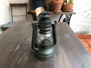 Vintage Kerosene Lantern Meva 860 Pre - War Ww2 Made In Czechoslovakia