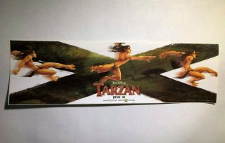 Disney Walt Disney Pictures Tarzan Bumper Sticker