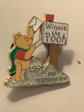 Disney 2001 Winnie The Pooh And Christmas Too - 100 Years Of Dreams 96 Pin - Pins