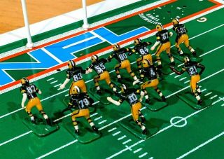 Tudor Electric Football Green Bay Packers " Brett Favre " Dj/bs Vintage Nfl Team