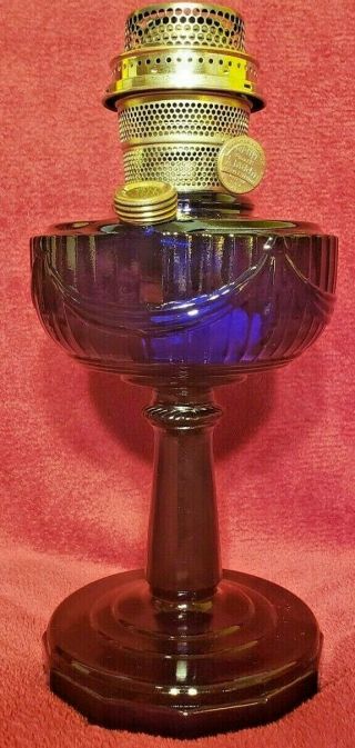 Aladdin Lincoln Drape Lamp Cobalt 1940 - 49 B - 76 Model B