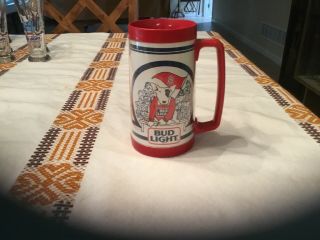 Vintage St Louis Cardinals Bud Light Mug 1987 Spuds Mackensie