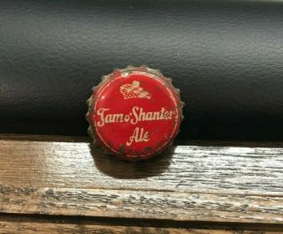 Vintage Tam O Shanter Ale Cork Beer Bottle Cap Crown American Brg Rochester Ny