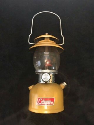 Yellow Gold Bond Coleman Lantern 200a 05 - 72 Single Mantle
