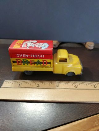 Vintage 1950s Tin Toy Car - Bread Delivery Truck Faux Campbell 