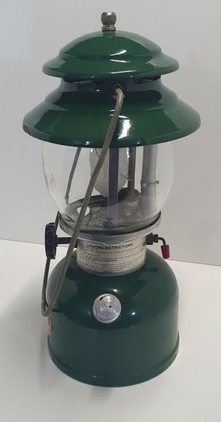 Coleman USA Model 201 Kerosene Lantern.  Dated 8/82 2