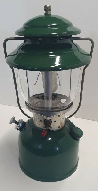 Coleman USA Model 201 Kerosene Lantern.  Dated 8/82 3