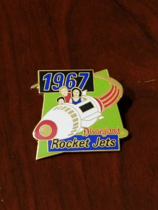 Disney Pin 345 Dl - 1998 Attraction Series - Rocket Jets