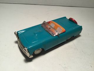 Vintage Convertible Bandai Japanese Tin Car Toy 1950 