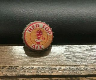 Vintage Red Top Ale Cork Beer Bottle Cap / Crown Red Top Brewing Cincinnati Oh