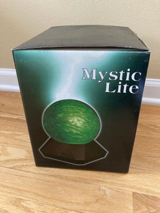 Mystic Lite - Liquid In Motion - Spencer Gifts Inc.  Green Magic Ball Light As - Is 3