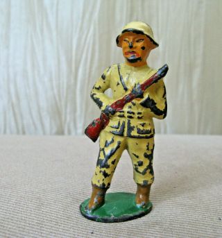 B46 B 46 Barclay Chinese Mongolian Rifleman Barclays Toy Soldier -