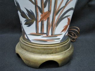 Pair Mid - Century Frederick Cooper Asian Ginger Jar Hand Crafted Table Lamps USA 5
