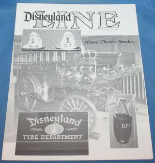 Vintage Disneyland Line Vol 16 No.  2 January 12,  1984 Cast Member Item