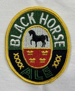 Vintage Black Horse Ale Uniform Patch - Koch 