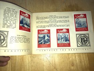 Vintage Kentucky The Poster Stamp Album.  The Coronation Series 3
