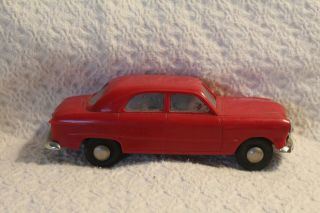 Vintage Toy Wind Up Car From 1950s - Looks Like A Ford