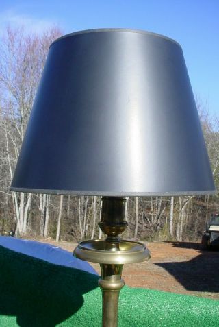 Vintage Chapman Solid Brass Floor Lamp 1974 3