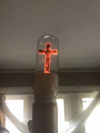 Aerolux Crucifix Neon Bulb Christian Cross In Bulb