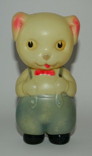 Vintage Very Rare Dog Or Cat Celluloid Doll Toy Japan 50 