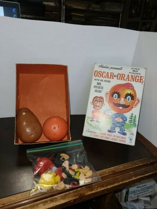 1960s Hasbro Oscar The Orange Mr.  Potato Head Boxed Toy