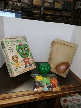1960s Hasbro Pete The Pepper Mr.  Potato Head Boxed Toy