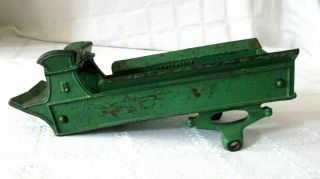 Vintage Org - Kenton Toys - Cast Iron Farm Horse Wagon - 8 1/4 " - Stamped - Toy -