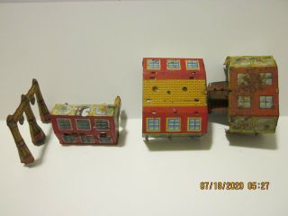 Vintage Marx Main Street Toy 1930s Not Complete Parts Usa Made