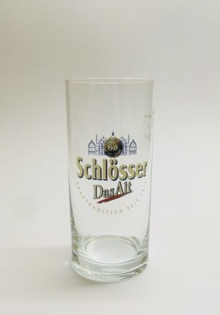 Schlosser Alt (dusseldorf) - German Beer Glass - 0.  2 Liter -