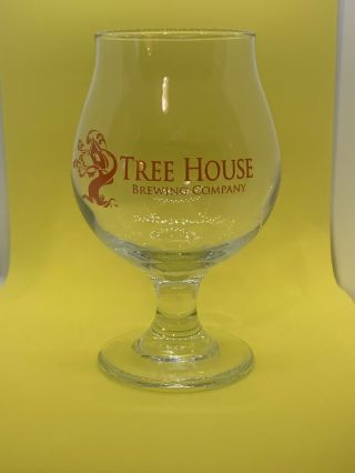 Tree House Brewing Limited Release Red Tulip Glass