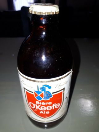 Carling Okeefe Ale Stubby Beer Bottle - Collectible