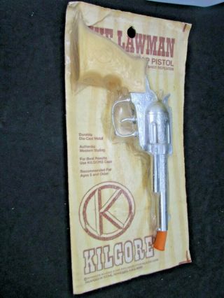 1979 - Kilgore - The Lawman Cap Gun - On Display Card (344