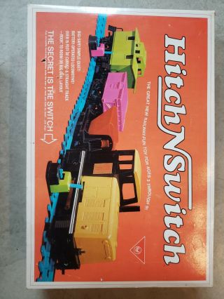 Toy Train Set Vintage 1967 Hitch And Switch