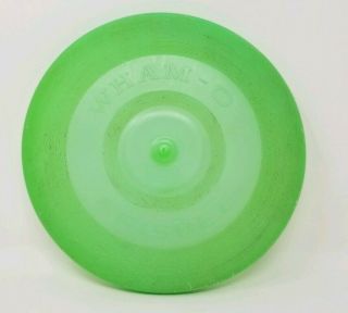 Vintage Green Wham - O Flying Saucer Frisbee C1966 Glow In The Dark 88g