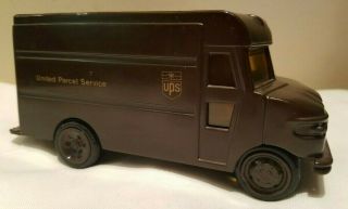 Vintage Toy 1977 Ups United Parcel Service 5 1/2 " Long Plastic Friction Truck