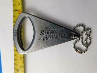 Steam Whistle Beer Bottle Opener Key Chain 2012 Vintage Canada Brewery