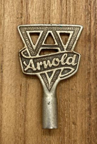 Rare Arnold Tin Toys Car Windup Key Vintage In
