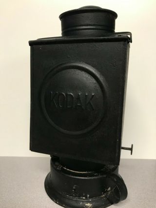 Vintage Kodak Dark Room Kerosene Lantern Camera Lamp